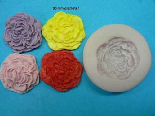 Carnation Silicone Mould - Click Image to Close